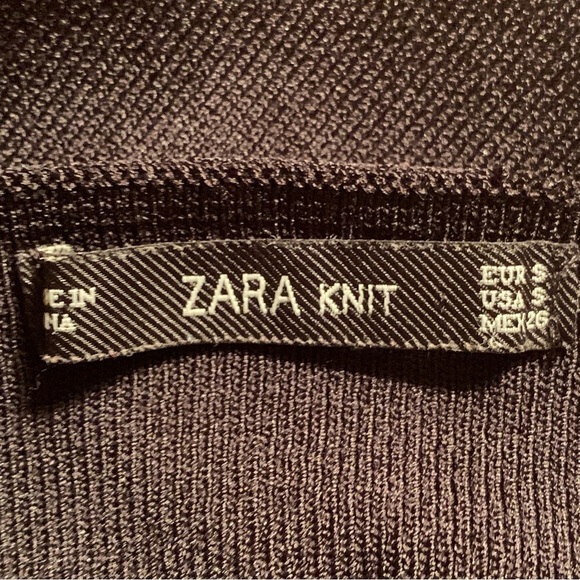 Zara Knit Bodycon Midi Dress - Picture 7 of 7